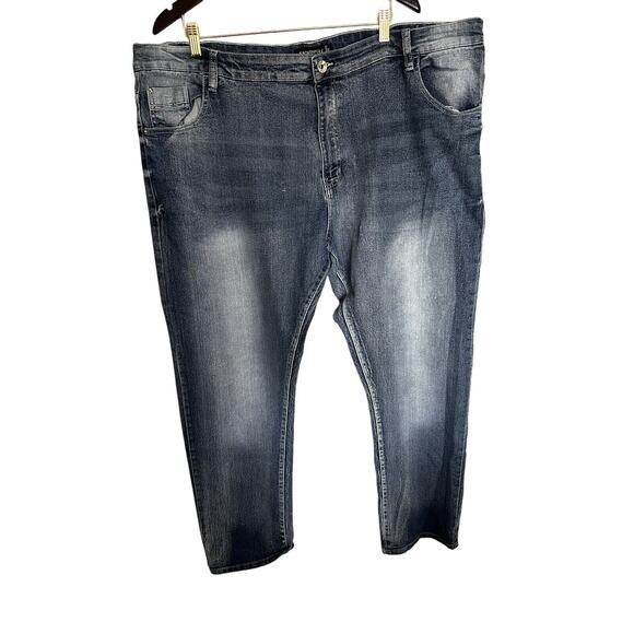 Southpole Jeans 46 Blue Straight Stretch Denim Regular Fit Medium Wash - Picture 1 of 6